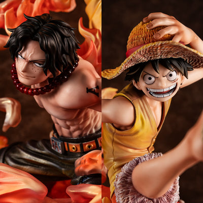 ONE PIECE FIGURE PORTRAIT.OF.PIRATES “NEO-MAXIMUM” Luffy & Ace -Brotherly Bonds- 20th LIMITED Ver.