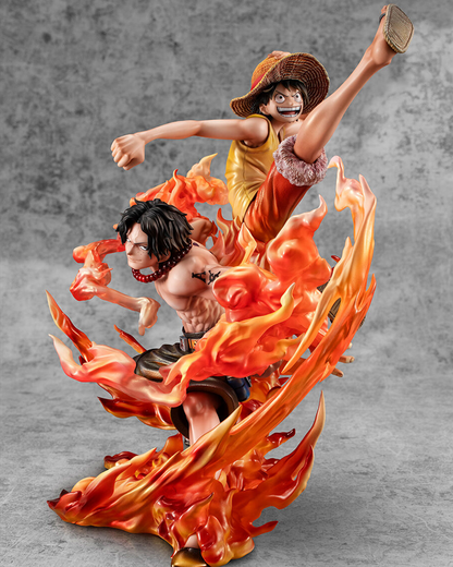 ONE PIECE FIGURE PORTRAIT.OF.PIRATES “NEO-MAXIMUM” Luffy & Ace -Brotherly Bonds- 20th LIMITED Ver.