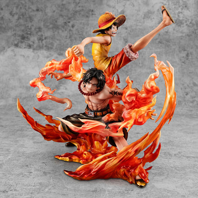 ONE PIECE FIGURE PORTRAIT.OF.PIRATES “NEO-MAXIMUM” Luffy & Ace -Brotherly Bonds- 20th LIMITED Ver.