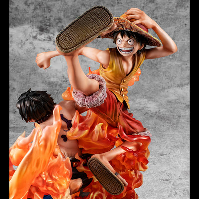 ONE PIECE FIGURE PORTRAIT.OF.PIRATES “NEO-MAXIMUM” Luffy & Ace -Brotherly Bonds- 20th LIMITED Ver.