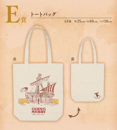 One Piece Ichiban Kuji Emotional Stories 2 Prize E Revible Moment - Tote Bag