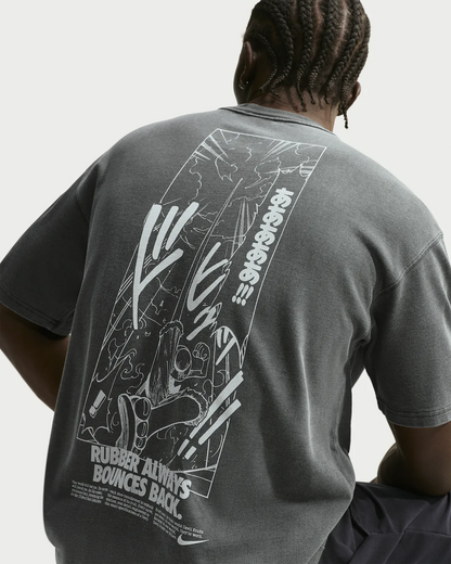 ONE PIECE x Nike Collaboration - Nike Solo Swoosh T-Shirt Gum Gum Battle Axe (2 Types)