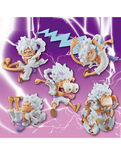 One Piece World Collectable Figure - Monkey D Luffy Gear 5 Special Set