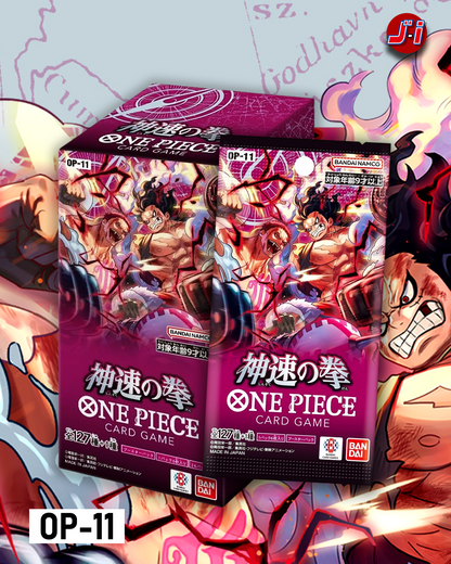 ONE PIECE CARD GAME - GODSPEED FIST [OP-11] (BOX)