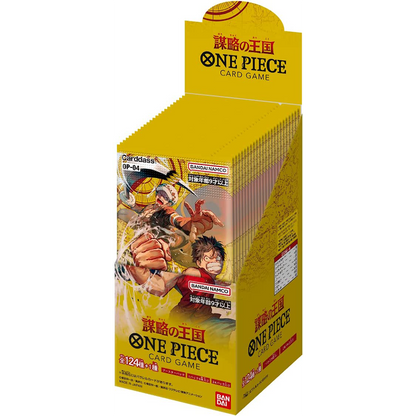 one piece tcg kingdoms of intrigue booster box op 04 OutOfStock Whether you want to join the Straw Hat Pirates NEW English One Piece Opening!
