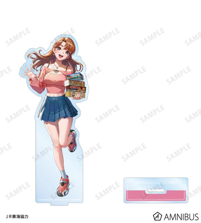 Overwatch 2 D.Va Travel Ver. BIG Acrylic Stand - official product view 2