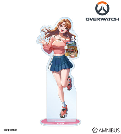 Overwatch 2 D.Va Travel Ver. Extra-Large Acrylic Stand - official product view 1