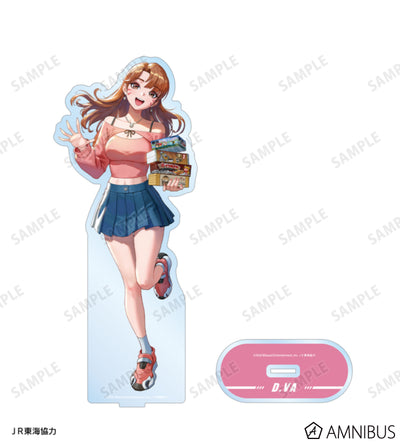 Overwatch 2 D.Va Travel Ver. Extra-Large Acrylic Stand - official product view 2