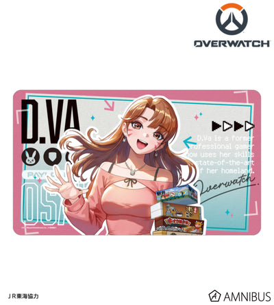Overwatch 2 D.Va Travel Ver. Multi Desk Mat - official product view 1