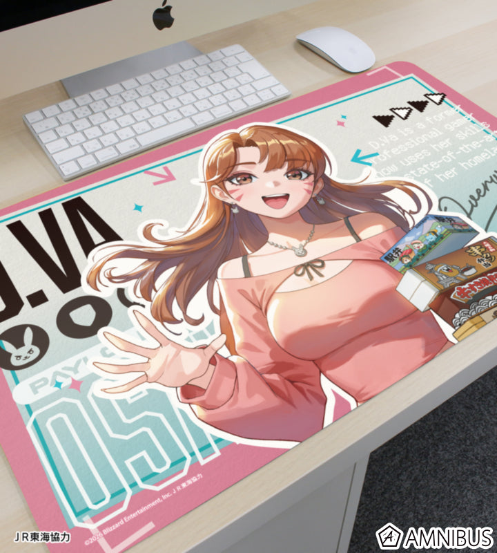Overwatch 2 D.Va Travel Ver. Multi Desk Mat - official product view 2