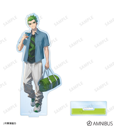 Overwatch 2 Genji Travel Ver. BIG Acrylic Stand - official product view 2