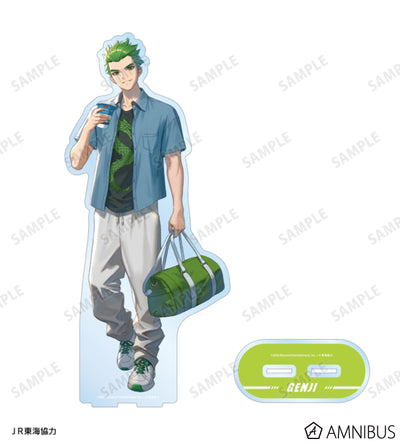 Overwatch 2 Genji Travel Ver. Extra-Large Acrylic Stand - official product view 2