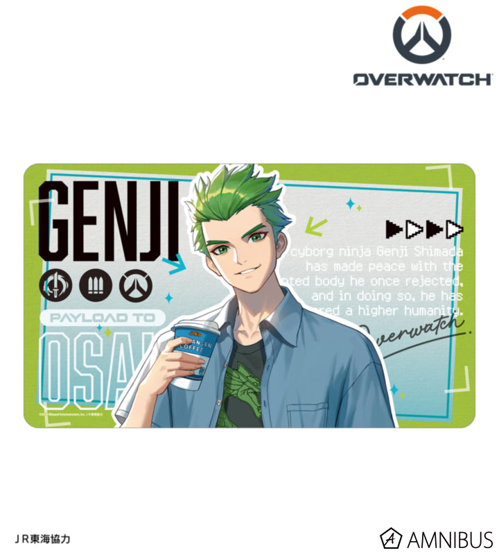 Overwatch 2 Genji Travel Ver. Multi Desk Mat - official product view 1