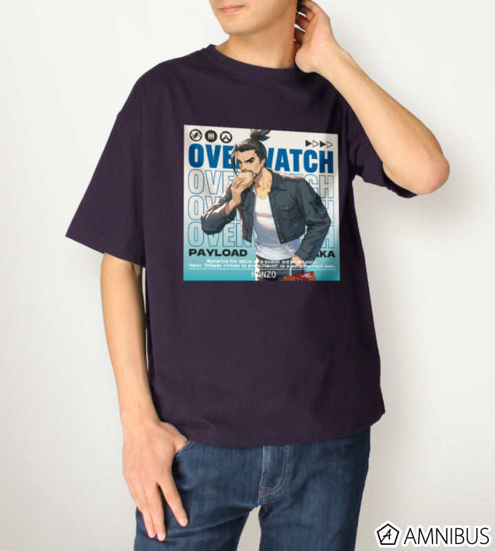 Overwatch 2 Hanzo Travel Ver. BIG Silhouette T-Shirt - official product view 3