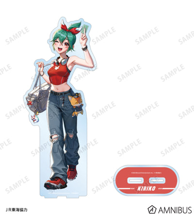Overwatch 2 Kiriko Travel Ver. Extra-Large Acrylic Stand - official product view 2
