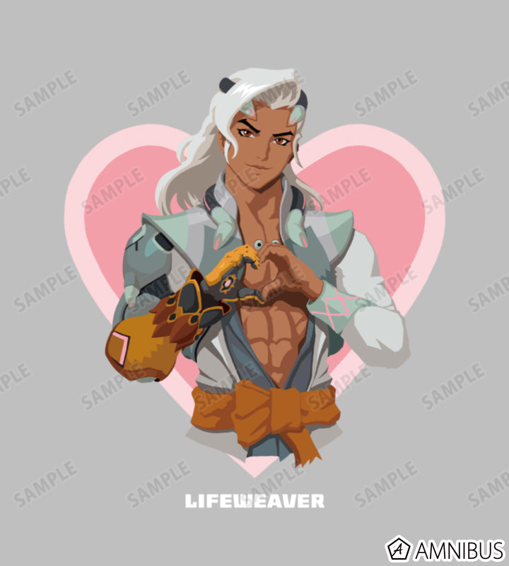 Overwatch 2 Lifeweaver BIG Silhouette T-Shirt - official product view 2