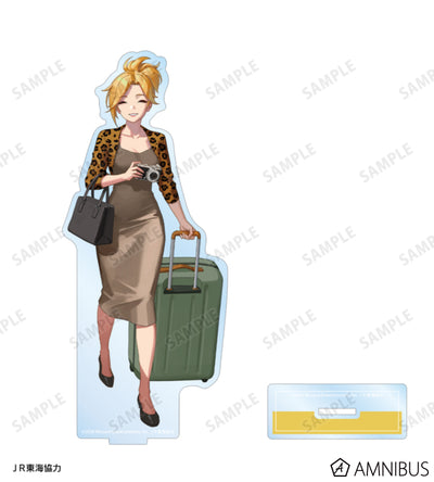 Overwatch 2 Mercy Travel Ver. BIG Acrylic Stand - official product view 2