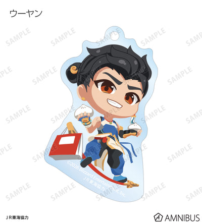 Overwatch 2 Osaka Ver. Chibi Trading Acrylic Keychains Complete Set Of 15 Types - official product view 4