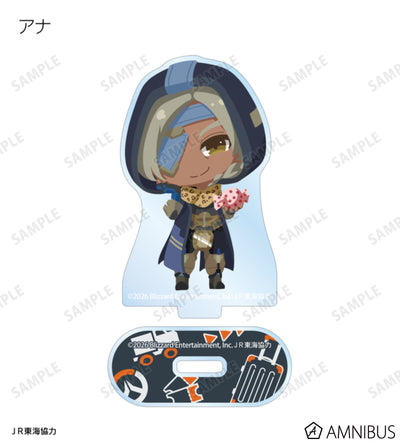 Overwatch 2 Osaka Ver. Chibi Trading Acrylic Stands Complete Set Of 15 Types - official product view 3
