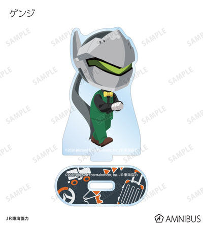 Overwatch 2 Osaka Ver. Chibi Trading Acrylic Stands Complete Set Of 15 Types - official product view 6