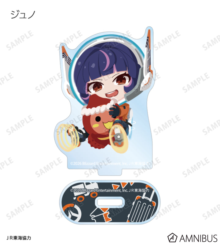 Overwatch 2 Osaka Ver. Chibi Trading Acrylic Stands Complete Set Of 15 Types - official product view 7