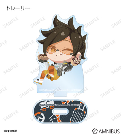 Overwatch 2 Osaka Ver. Chibi Trading Acrylic Stands Complete Set Of 15 Types - official product view 9