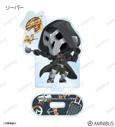Overwatch 2 Osaka Ver. Chibi Trading Acrylic Stands Complete Set Of 15 Types - official product view 15