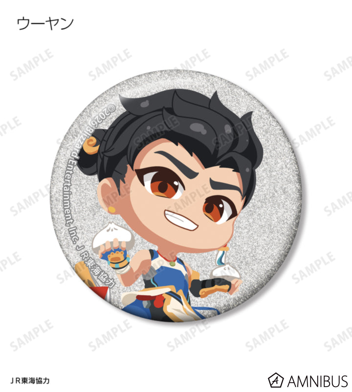 Overwatch 2 Osaka Ver. Chibi Trading Glitter Can Badges Complete Set Of 15 Types - official product view 4
