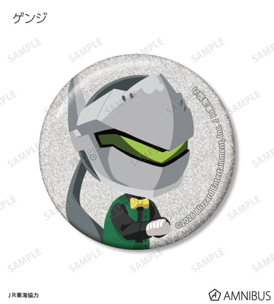 Overwatch 2 Osaka Ver. Chibi Trading Glitter Can Badges Complete Set Of 15 Types - official product view 6