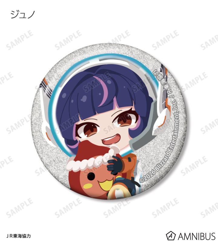 Overwatch 2 Osaka Ver. Chibi Trading Glitter Can Badges Complete Set Of 15 Types - official product view 7