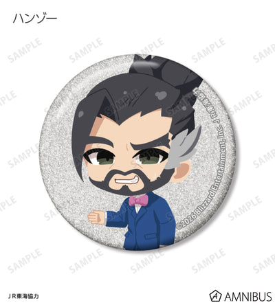 Overwatch 2 Osaka Ver. Chibi Trading Glitter Can Badges Complete Set Of 15 Types - official product view 11