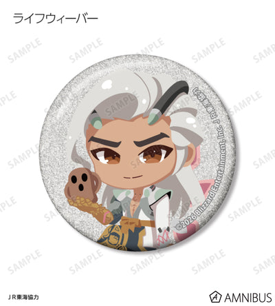 Overwatch 2 Osaka Ver. Chibi Trading Glitter Can Badges Complete Set Of 15 Types - official product view 13