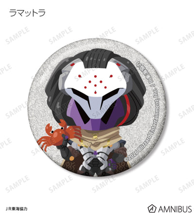 Overwatch 2 Osaka Ver. Chibi Trading Glitter Can Badges Complete Set Of 15 Types - official product view 14
