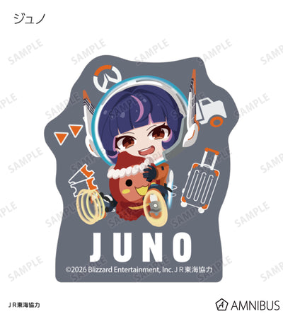 Overwatch 2 Osaka Ver. Chibi Trading Mini Die-Cut Stickers Complete Set Of 15 Types - official product view 7