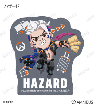 Overwatch 2 Osaka Ver. Chibi Trading Mini Die-Cut Stickers Complete Set Of 15 Types - official product view 10