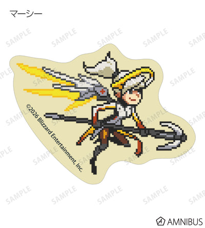 Overwatch 2 Pixel Art Mini Die-Cut Stickers Ver. A Complete Set Of 17 Types - official product view 11
