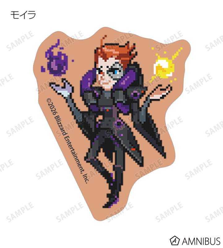 Overwatch 2 Pixel Art Mini Die-Cut Stickers Ver. A Complete Set Of 17 Types - official product view 12