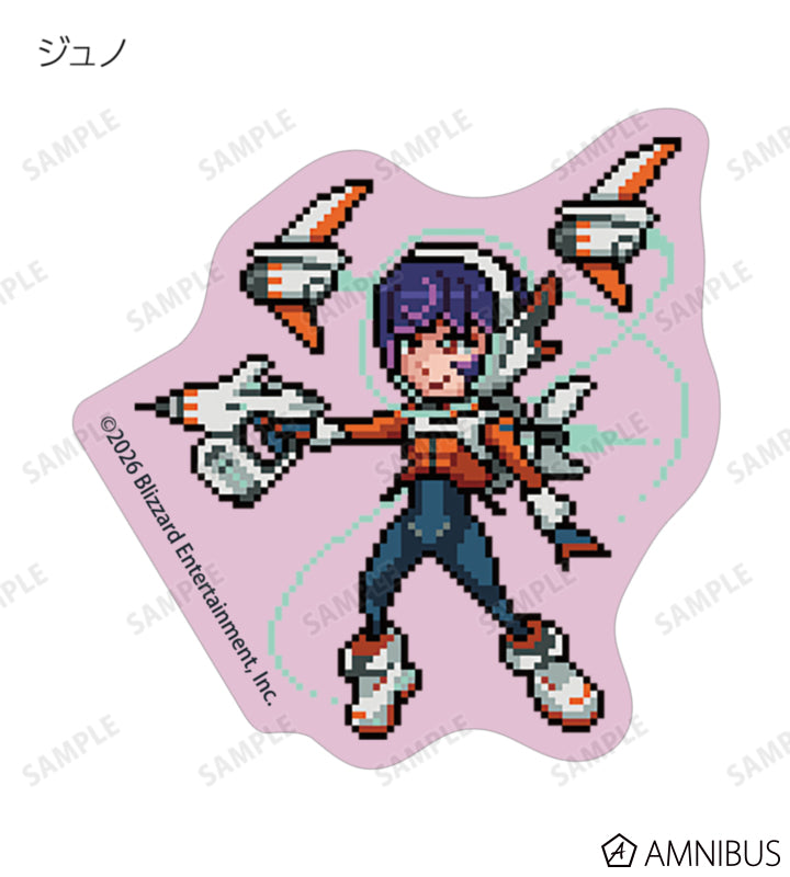Overwatch 2 Pixel Art Mini Die-Cut Stickers Ver. A Complete Set Of 17 Types - official product view 15