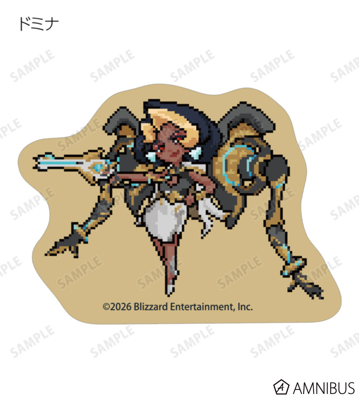 Overwatch 2 Pixel Art Mini Die-Cut Stickers Ver. B Complete Set Of 17 Types - official product view 18