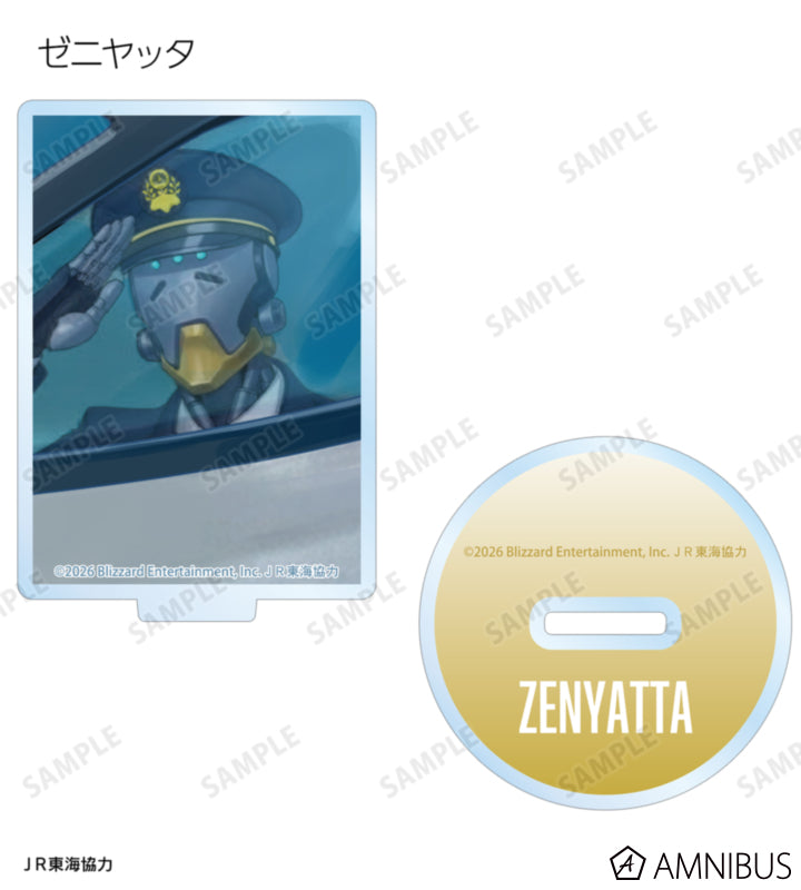 Overwatch 2 Travel Ver. Trading Acrylic Stands Complete Set Of 15 Types - official product view 6