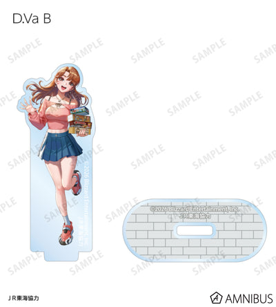 Overwatch 2 Travel Ver. Trading Acrylic Stands Complete Set Of 15 Types - official product view 11
