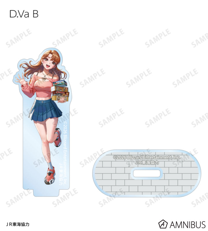 Overwatch 2 Travel Ver. Trading Acrylic Stands Complete Set Of 15 Types - official product view 11