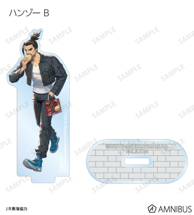 Overwatch 2 Travel Ver. Trading Acrylic Stands Complete Set Of 15 Types - official product view 14