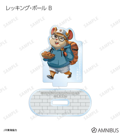 Overwatch 2 Travel Ver. Trading Acrylic Stands Complete Set Of 15 Types - official product view 16