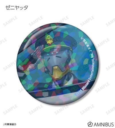Overwatch 2 Travel Ver. Trading Holographic Can Badges Complete Set Of 15 Types - official product view 6