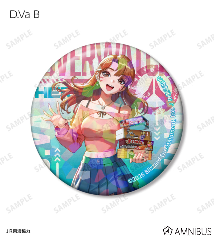 Overwatch 2 Travel Ver. Trading Holographic Can Badges Complete Set Of 15 Types - official product view 11