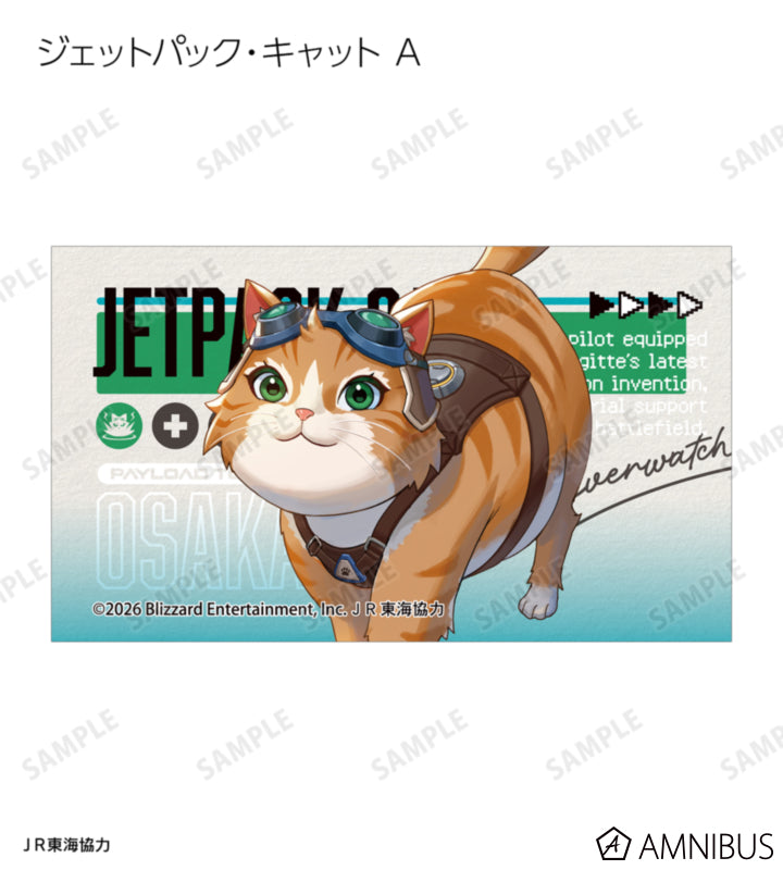 Overwatch 2 Travel Ver. Trading Illustrated Cards Complete Set Of 14 Types - official product view 2