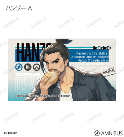 Overwatch 2 Travel Ver. Trading Illustrated Cards Complete Set Of 14 Types - official product view 6