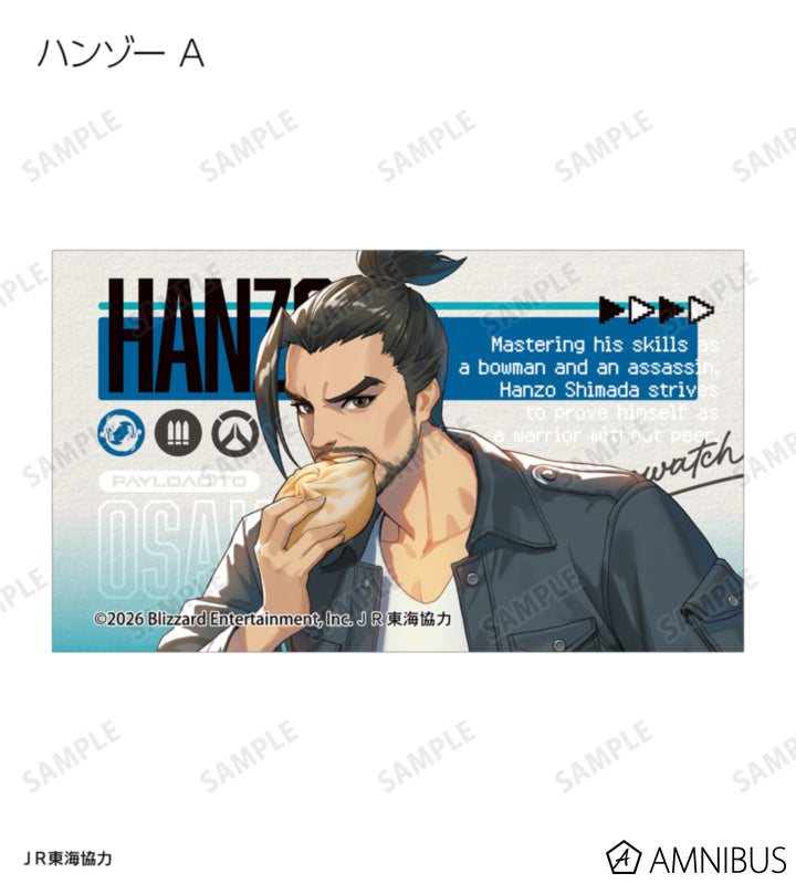 Overwatch 2 Travel Ver. Trading Illustrated Cards Complete Set Of 14 Types - official product view 6