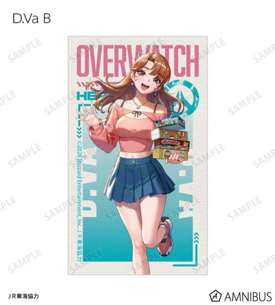 Overwatch 2 Travel Ver. Trading Illustrated Cards Complete Set Of 14 Types - official product view 10